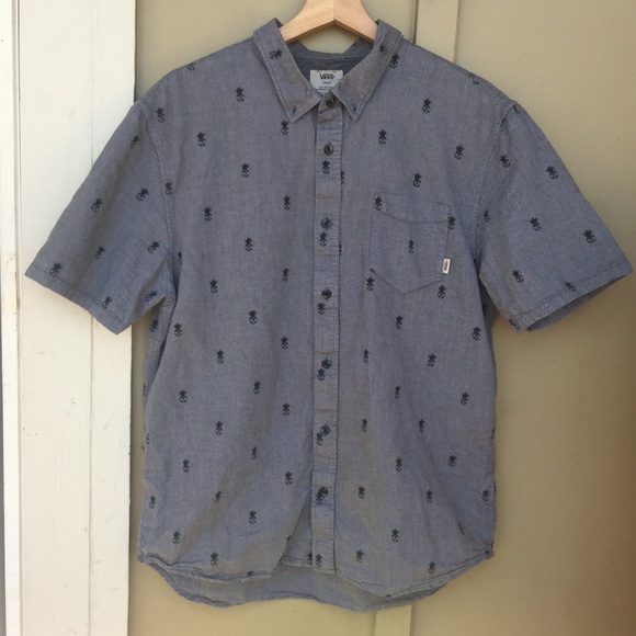 vans pineapple button up